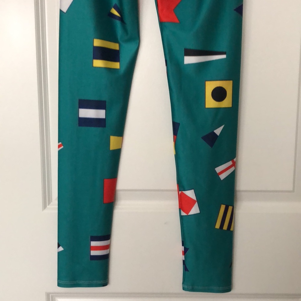 Goldsheep leggings nautical WOMENS size small - Picture 12 of 13